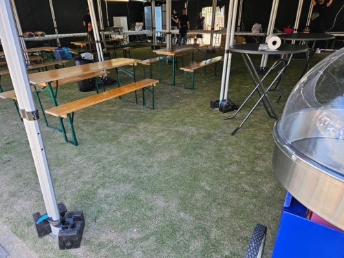 Biertafelset - 180cm (kort)